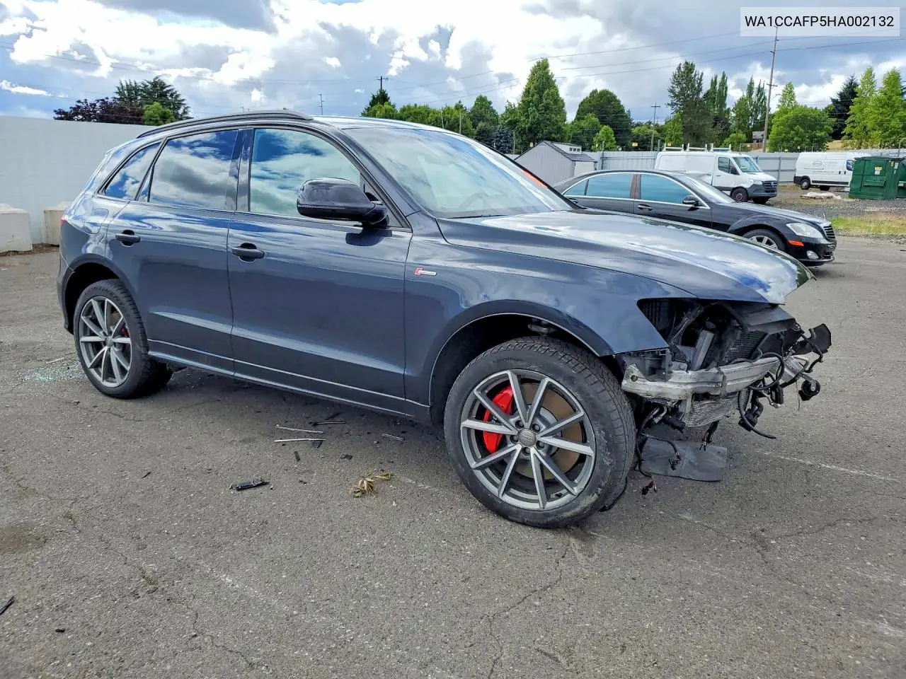2017 Audi Sq5 Premium Plus VIN: WA1CCAFP5HA002132 Lot: 56744966