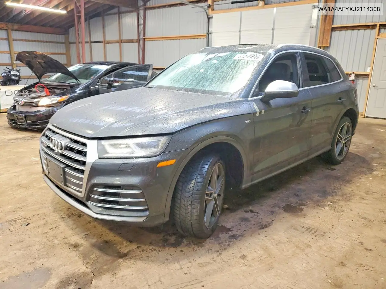 2018 Audi Sq5 VIN: WA1A4AFYXJ2114308 Lot: 53239606