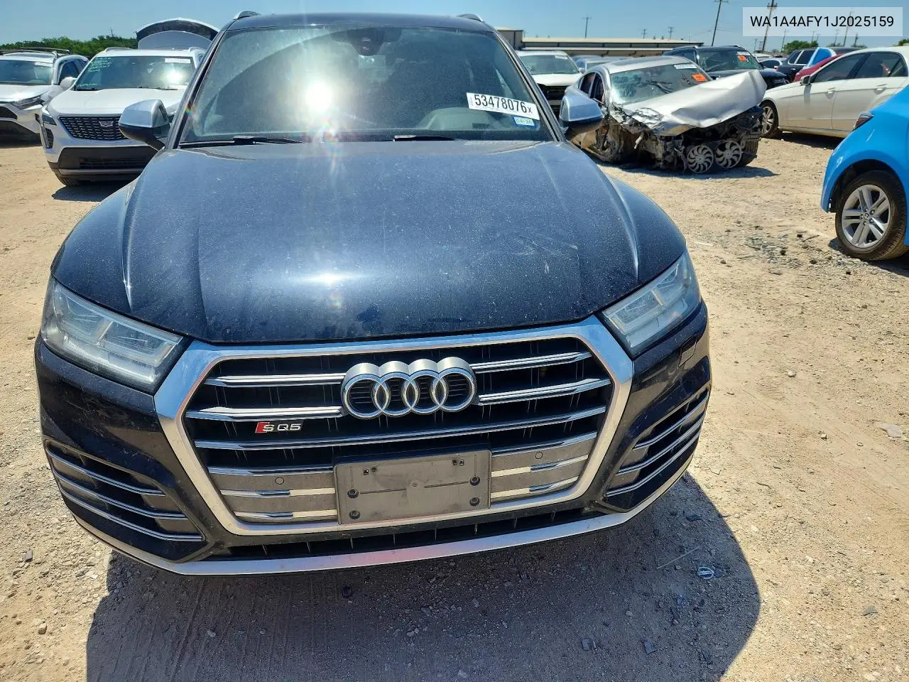 2018 Audi Sq5 Premium Plus VIN: WA1A4AFY1J2025159 Lot: 53478076