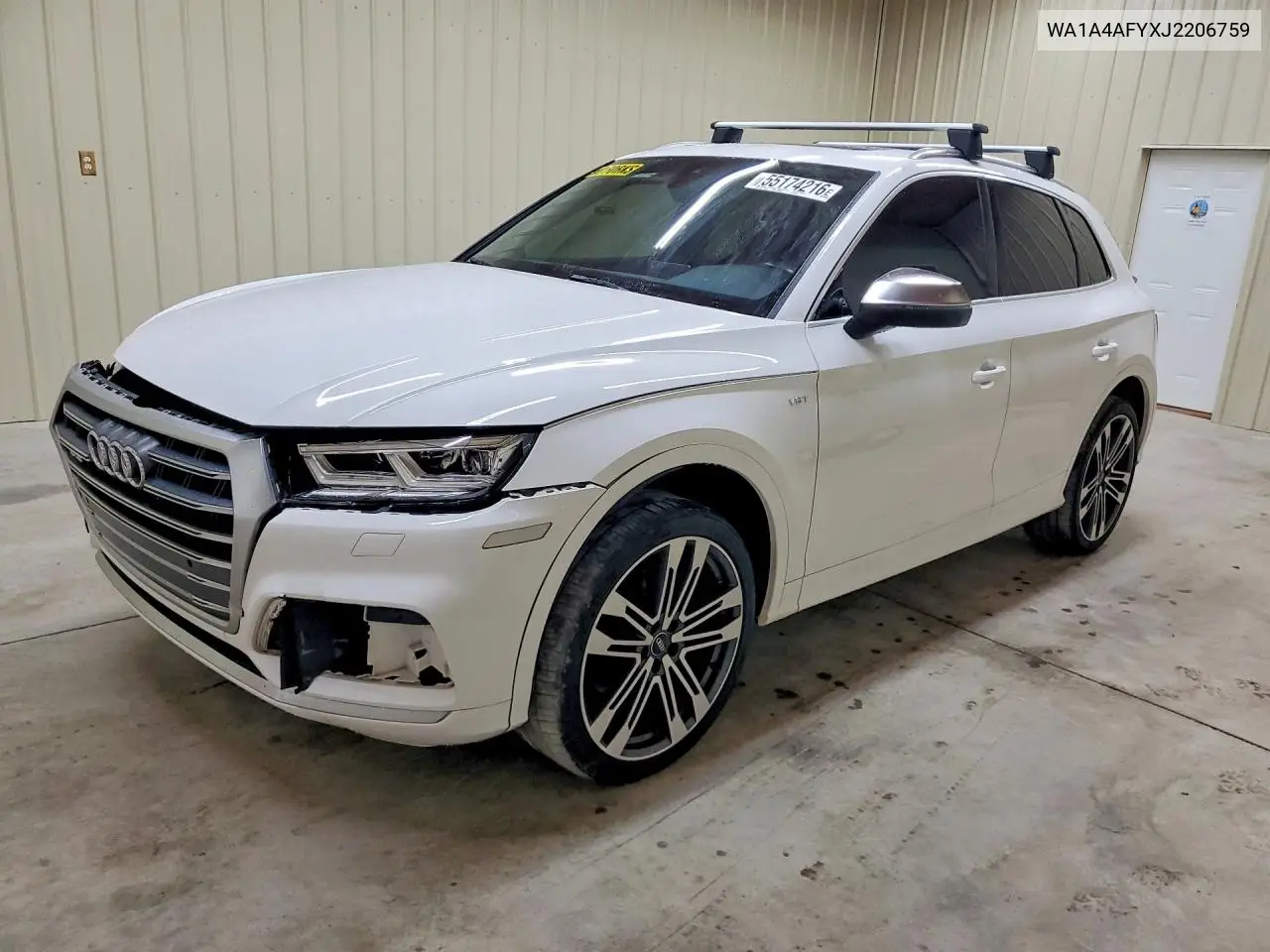 2018 Audi Sq5 Premium Plus VIN: WA1A4AFYXJ2206759 Lot: 55174216