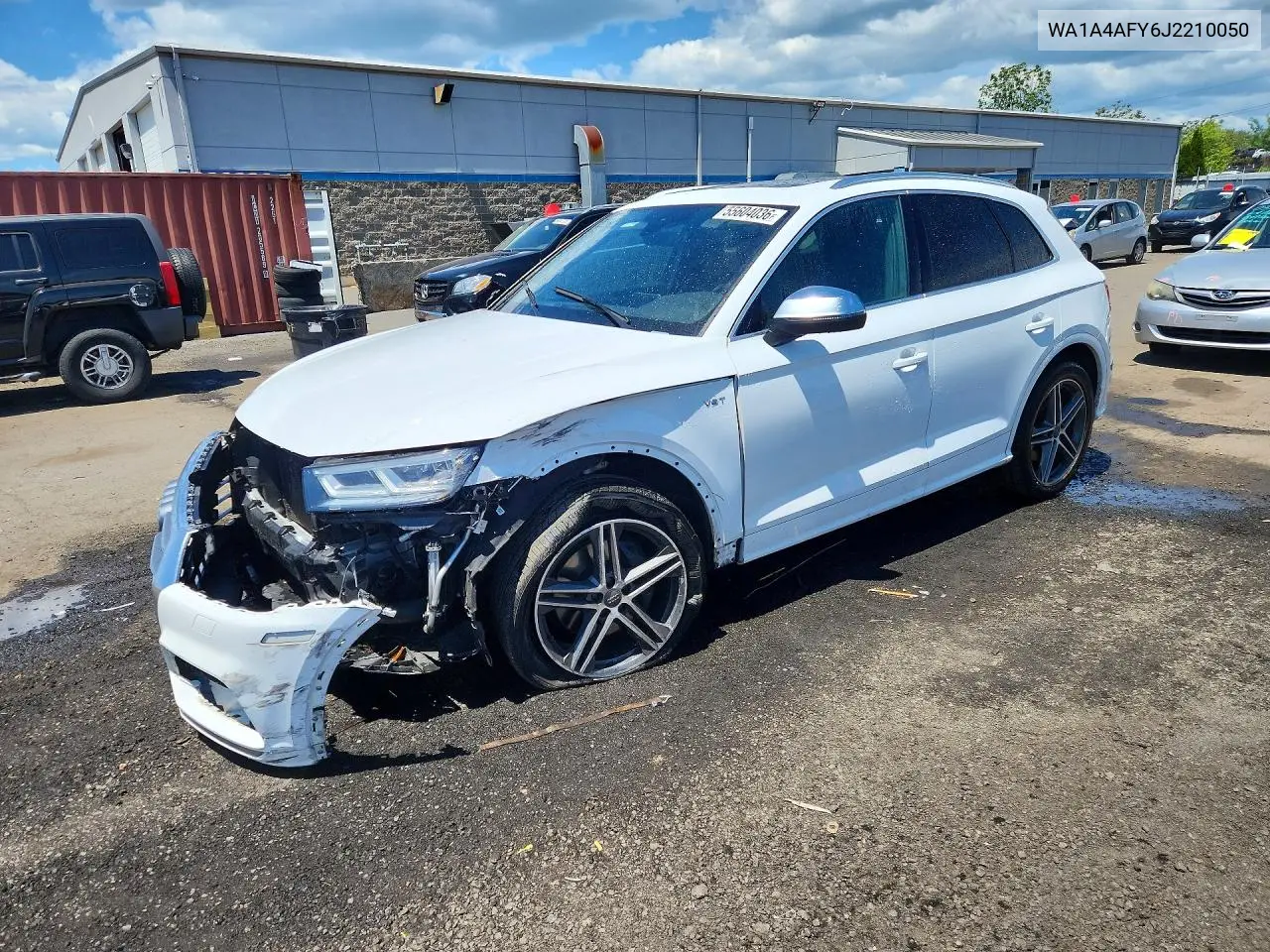 2018 Audi Sq5 Premium Plus VIN: WA1A4AFY6J2210050 Lot: 55604036