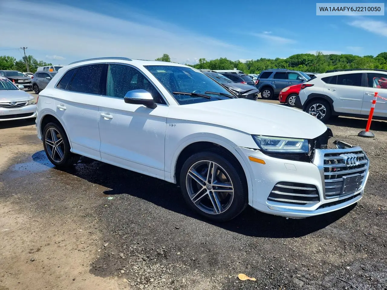 2018 Audi Sq5 Premium Plus VIN: WA1A4AFY6J2210050 Lot: 55604036