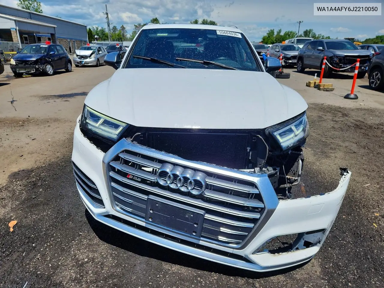 2018 Audi Sq5 Premium Plus VIN: WA1A4AFY6J2210050 Lot: 55604036
