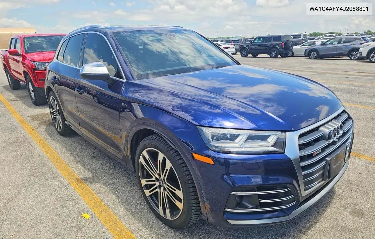 2018 Audi Sq5 Prestige VIN: WA1C4AFY4J2088801 Lot: 56454736