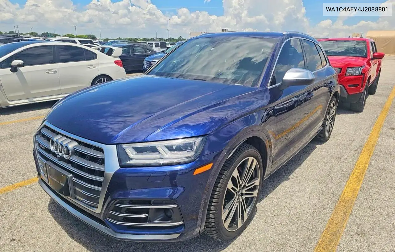 2018 Audi Sq5 Prestige VIN: WA1C4AFY4J2088801 Lot: 56454736