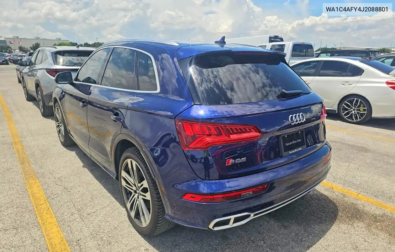 2018 Audi Sq5 Prestige VIN: WA1C4AFY4J2088801 Lot: 56454736
