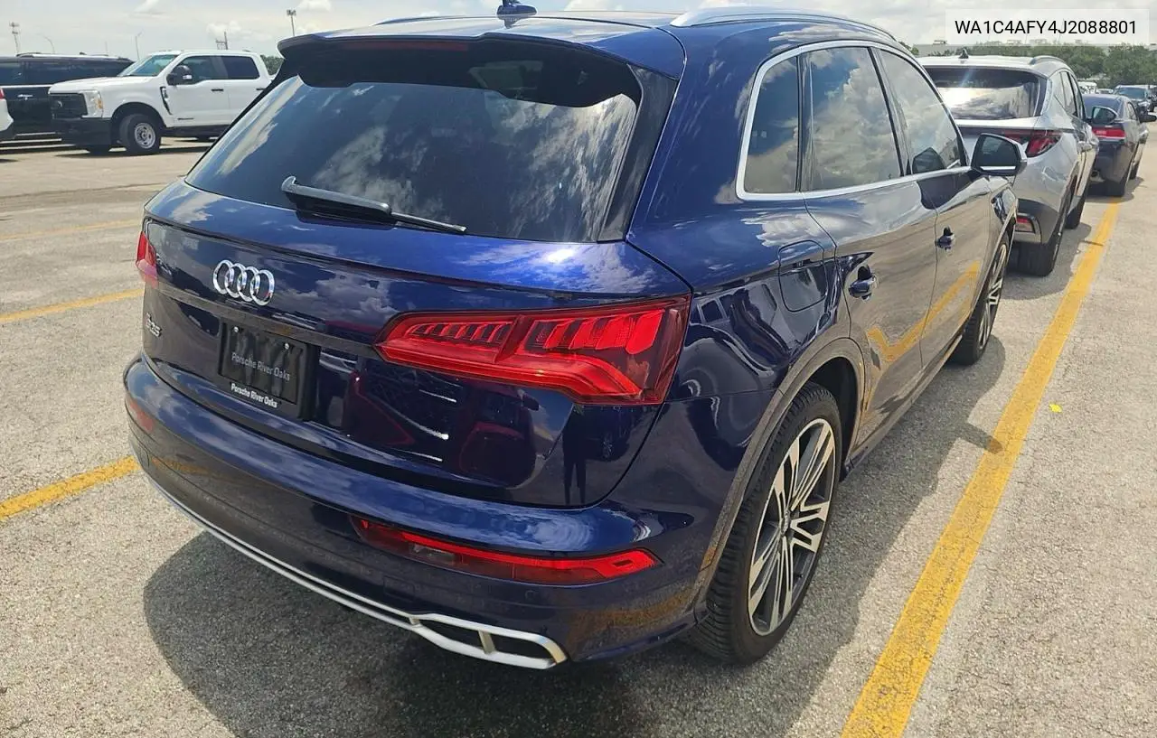 2018 Audi Sq5 Prestige VIN: WA1C4AFY4J2088801 Lot: 56454736