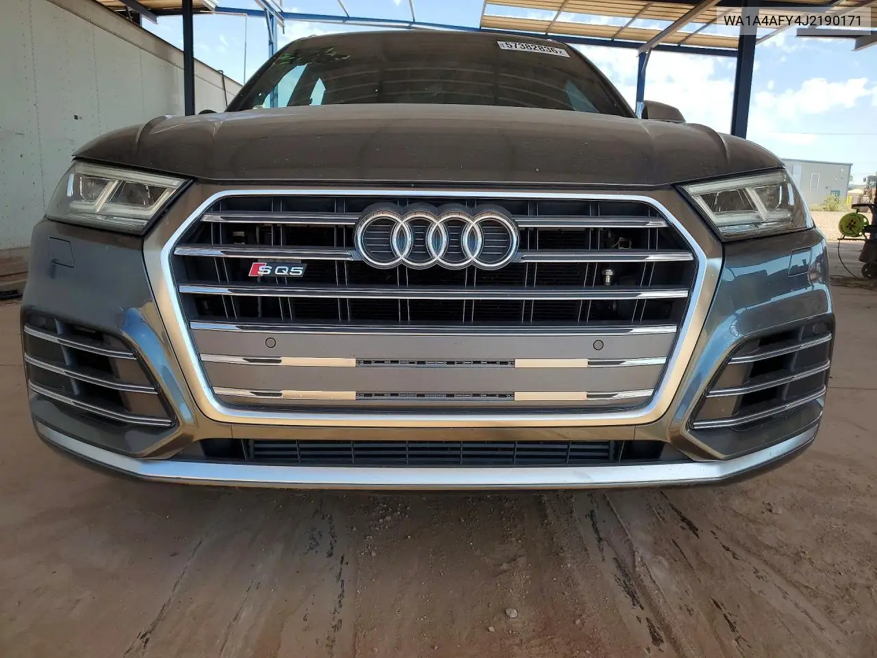 2018 Audi Sq5 Premium Plus VIN: WA1A4AFY4J2190171 Lot: 57382836