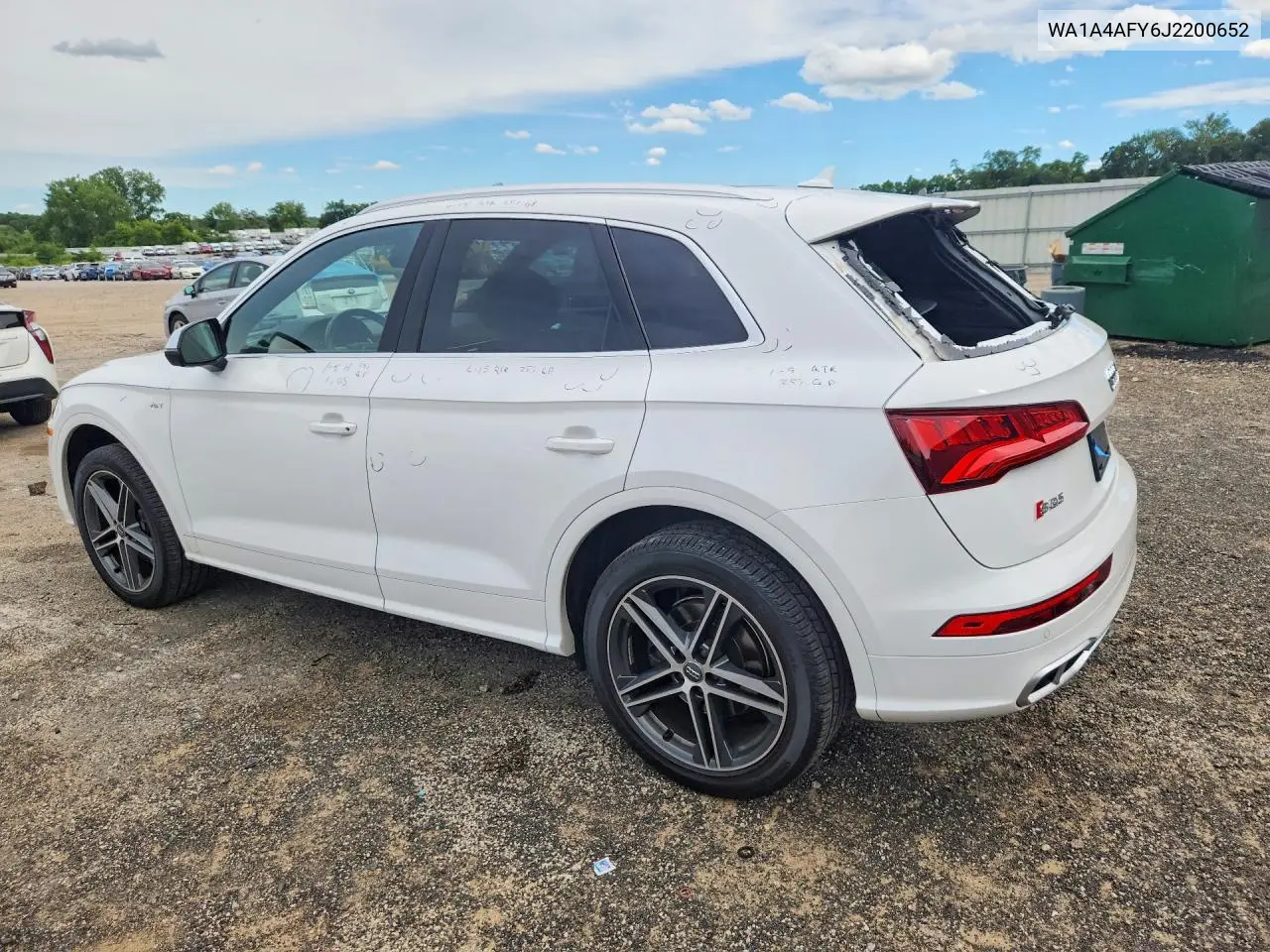 2018 Audi Sq5 Premium Plus VIN: WA1A4AFY6J2200652 Lot: 58206276