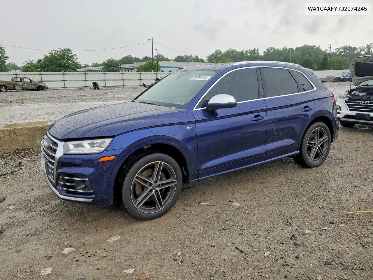 2018 Audi Sq5 Prestige VIN: WA1C4AFY7J2074245 Lot: 58760586