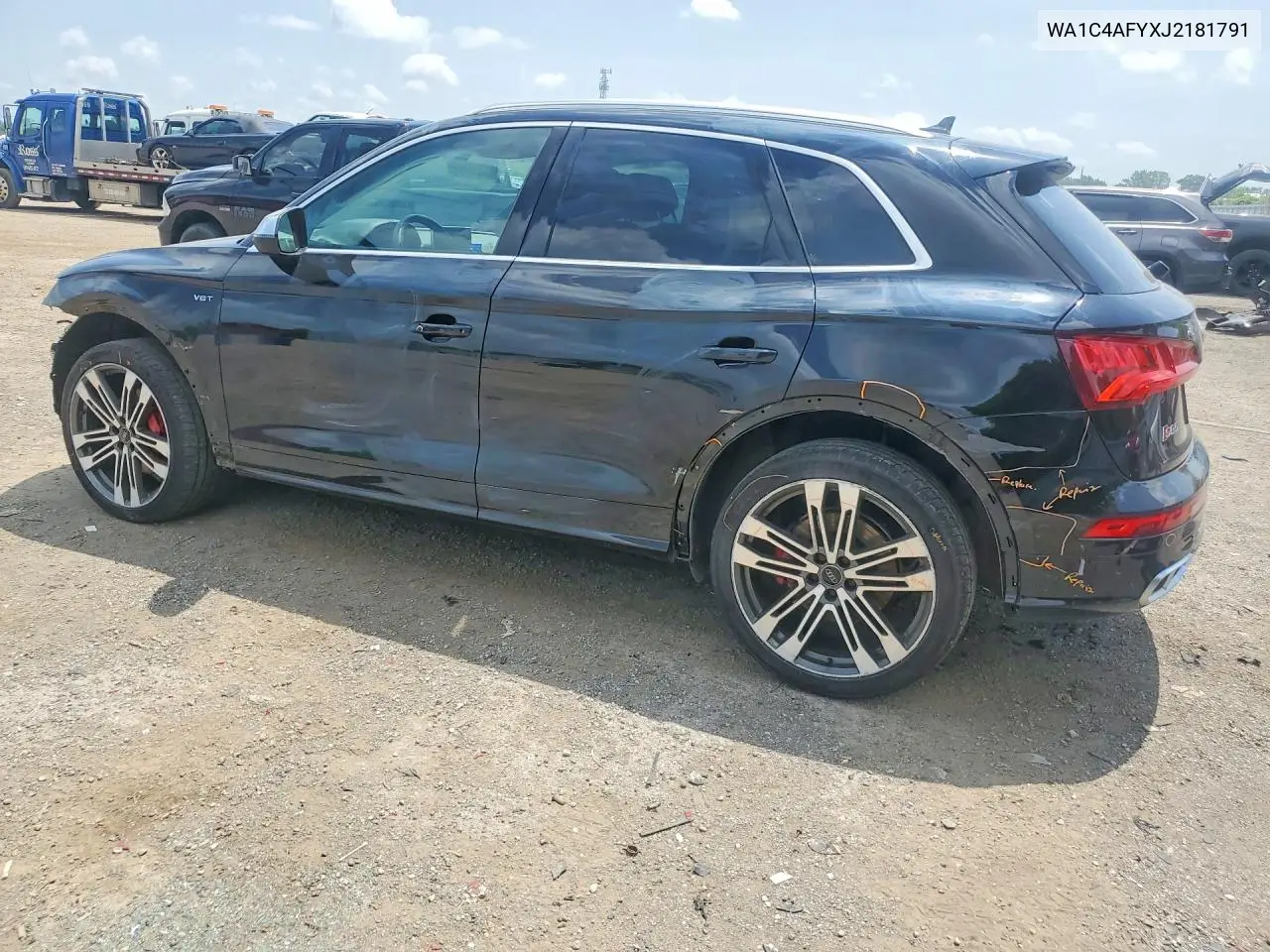 2018 Audi Sq5 Prestige VIN: WA1C4AFYXJ2181791 Lot: 58878936