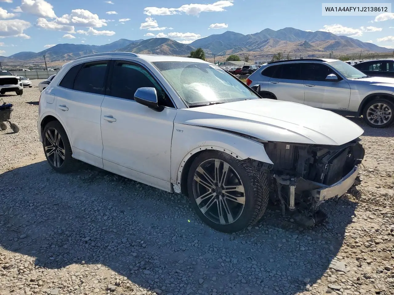 2018 Audi Sq5 Premium Plus VIN: WA1A4AFY1J2138612 Lot: 59349456