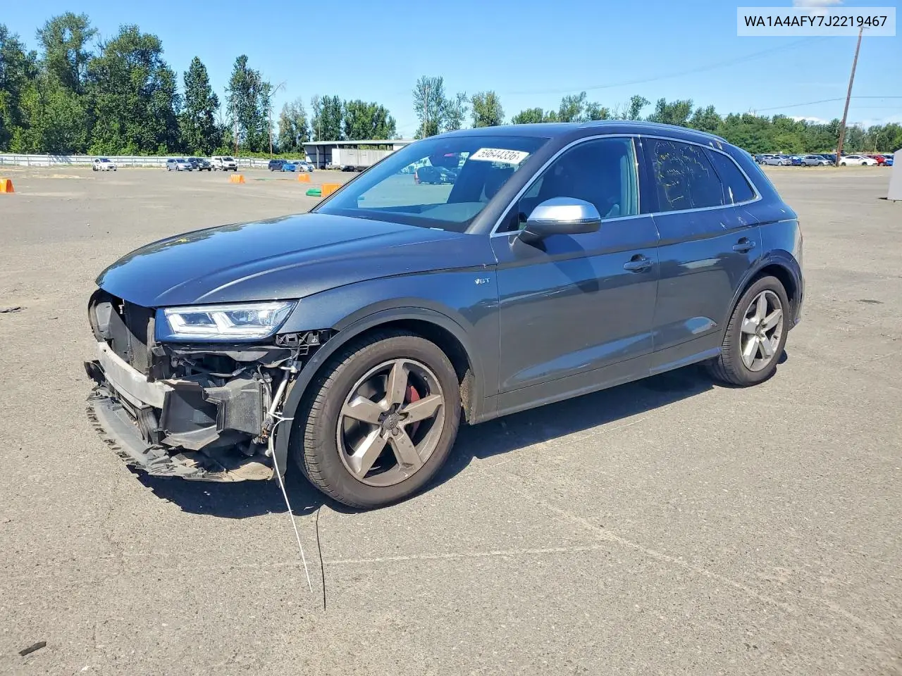 2018 Audi Sq5 Premium Plus VIN: WA1A4AFY7J2219467 Lot: 59644336