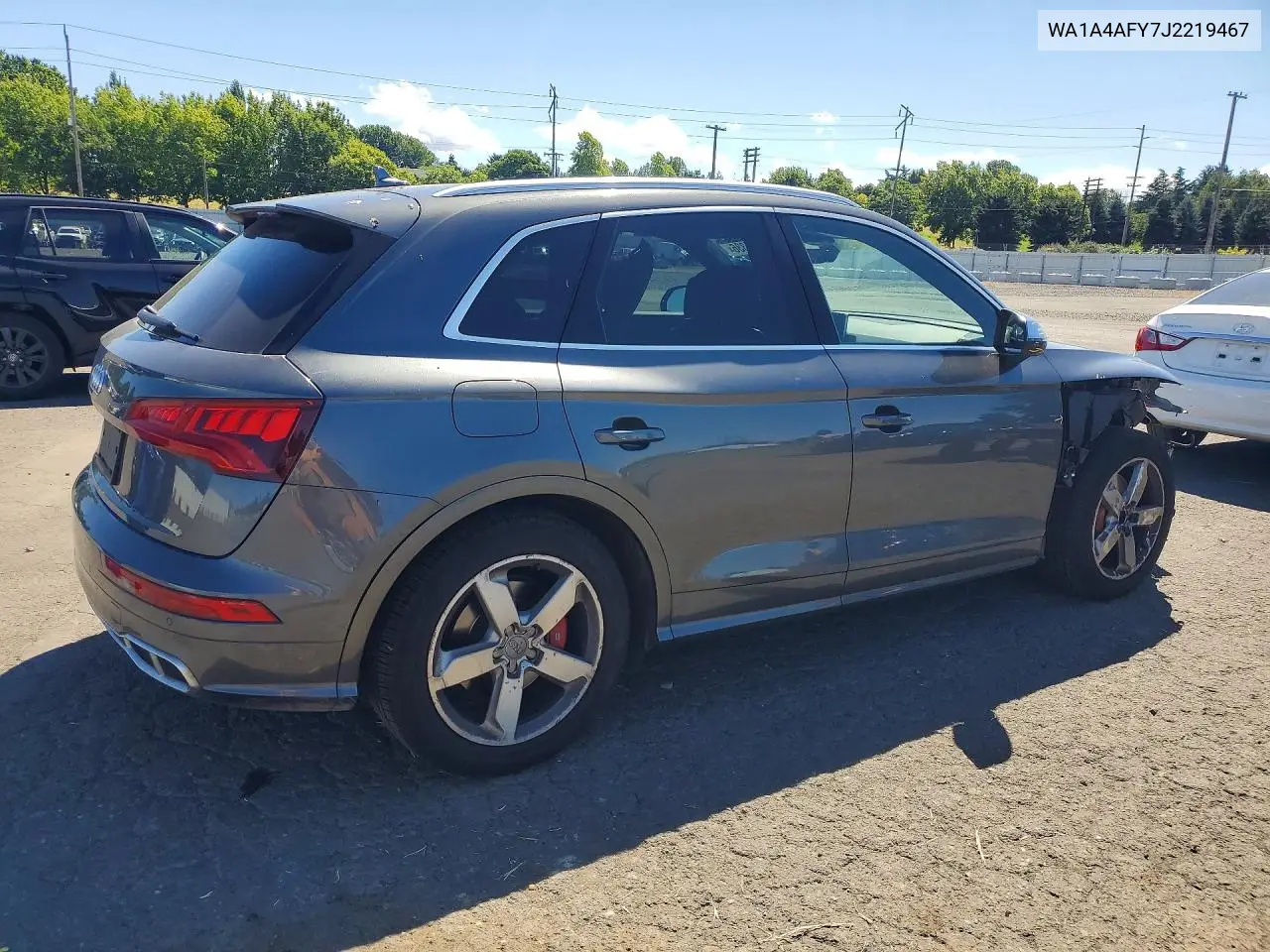 2018 Audi Sq5 Premium Plus VIN: WA1A4AFY7J2219467 Lot: 59644336