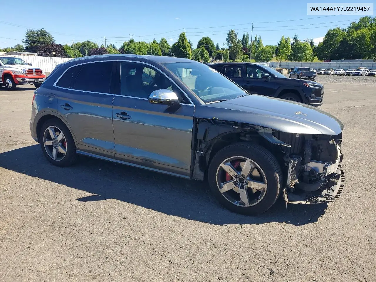 2018 Audi Sq5 Premium Plus VIN: WA1A4AFY7J2219467 Lot: 59644336