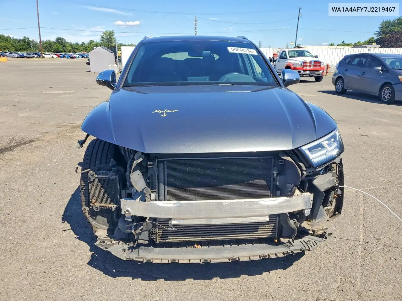 2018 Audi Sq5 Premium Plus VIN: WA1A4AFY7J2219467 Lot: 59644336