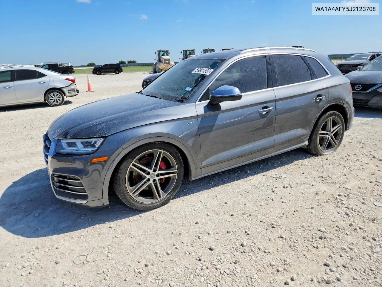 2018 Audi Sq5 Premium Plus VIN: WA1A4AFY5J2123708 Lot: 59920366