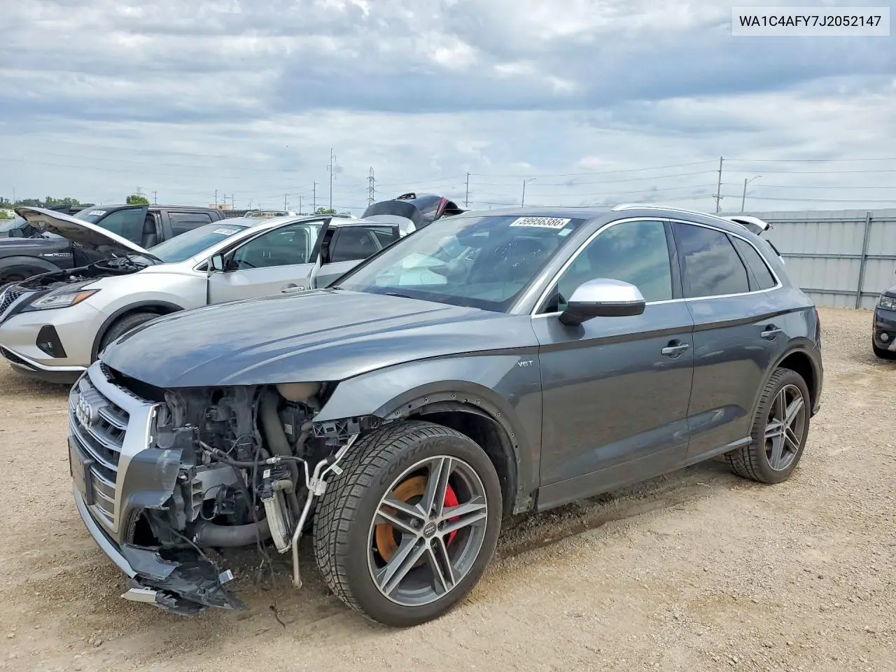 2018 Audi Sq5 Prestige VIN: WA1C4AFY7J2052147 Lot: 59956386