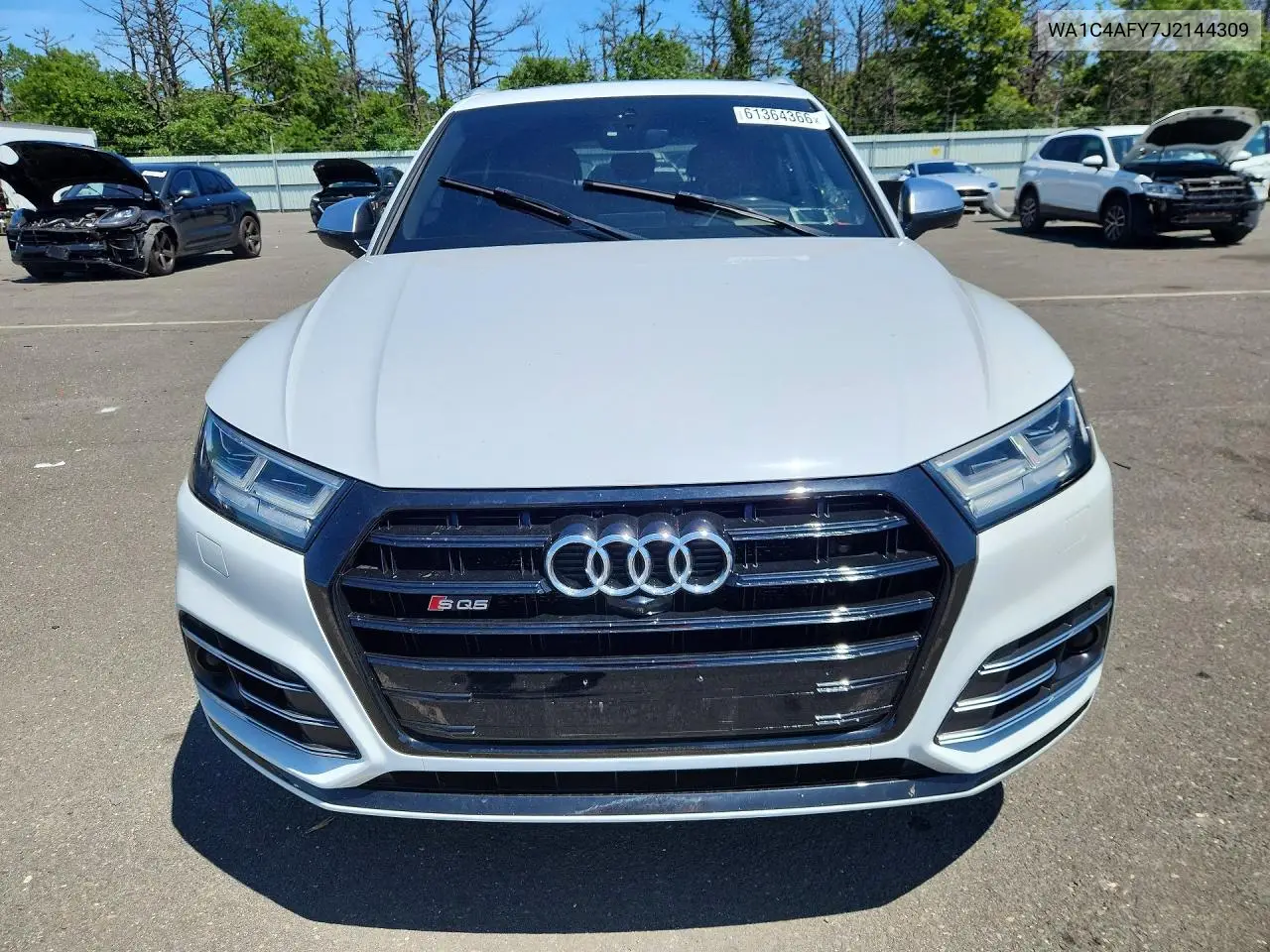2018 Audi Sq5 Prestige VIN: WA1C4AFY7J2144309 Lot: 61364366