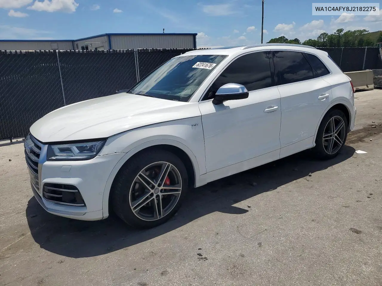 2018 Audi Sq5 Prestige VIN: WA1C4AFY8J2182275 Lot: 62241676