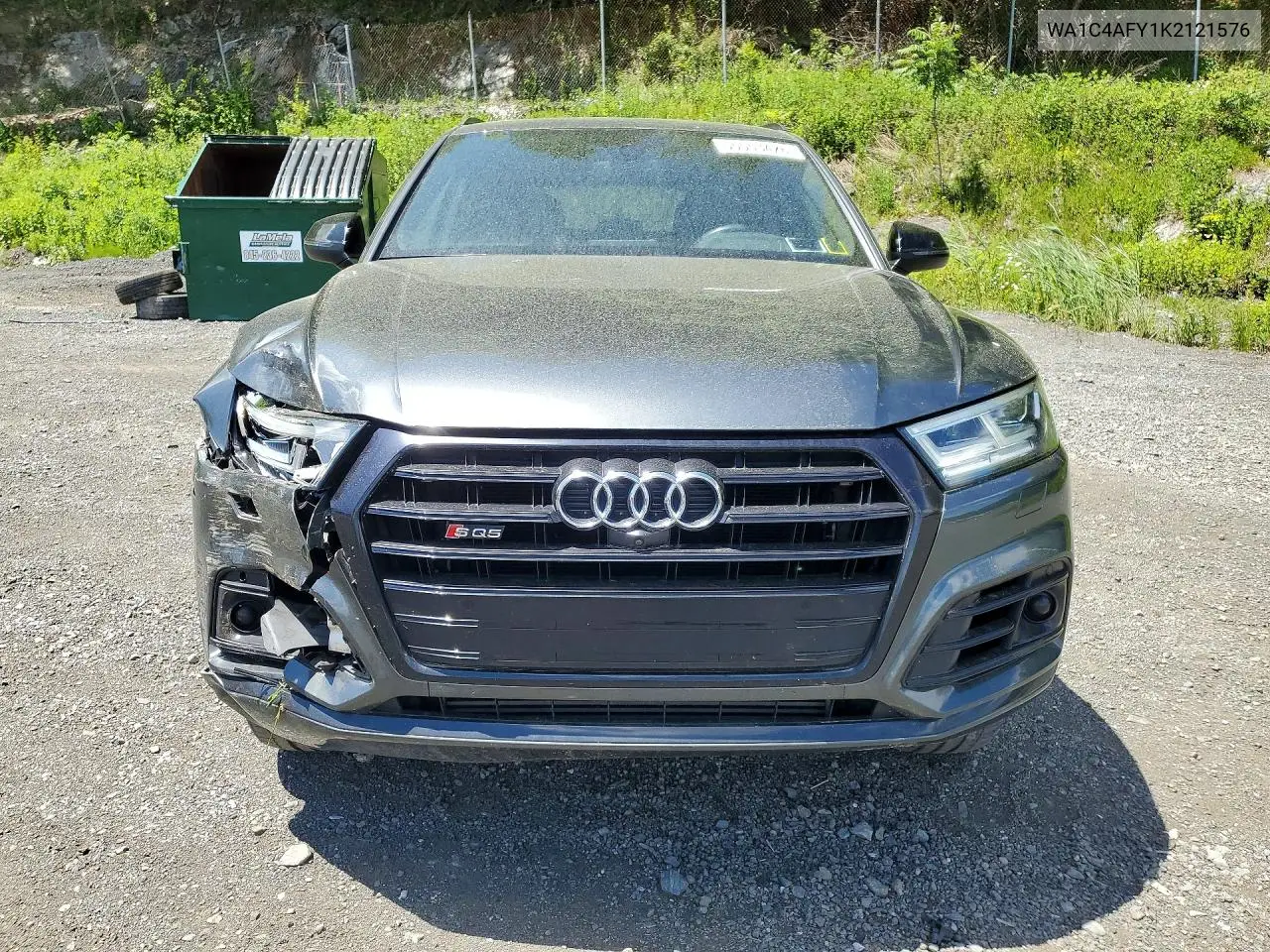 2019 Audi Sq5 Prestige VIN: WA1C4AFY1K2121576 Lot: 55553426