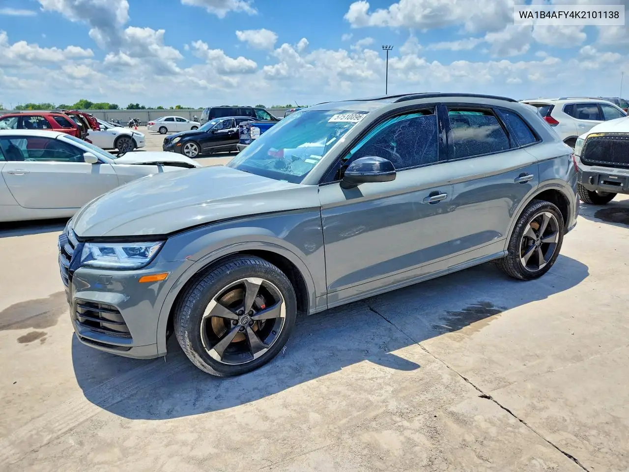 2019 Audi Sq5 Premium Plus VIN: WA1B4AFY4K2101138 Lot: 57510096