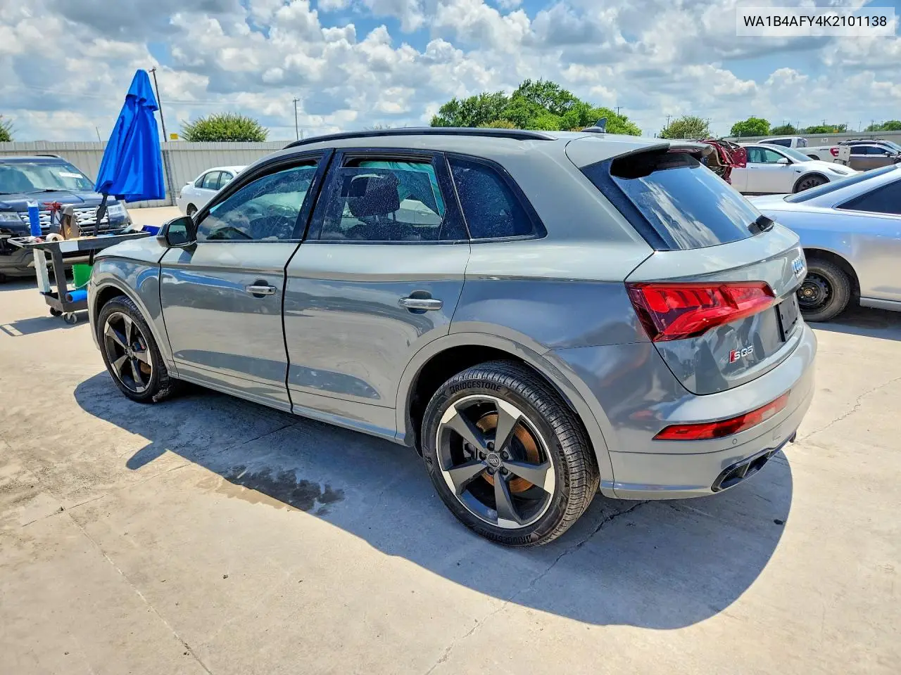 2019 Audi Sq5 Premium Plus VIN: WA1B4AFY4K2101138 Lot: 57510096