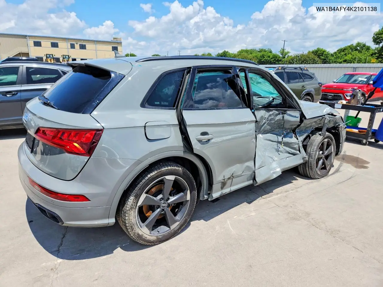 2019 Audi Sq5 Premium Plus VIN: WA1B4AFY4K2101138 Lot: 57510096