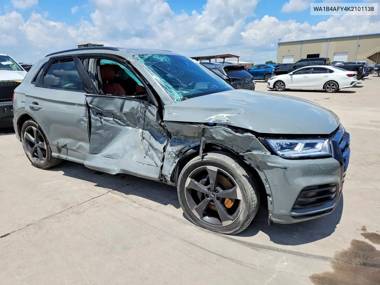 2019 Audi Sq5 Premium Plus VIN: WA1B4AFY4K2101138 Lot: 57510096
