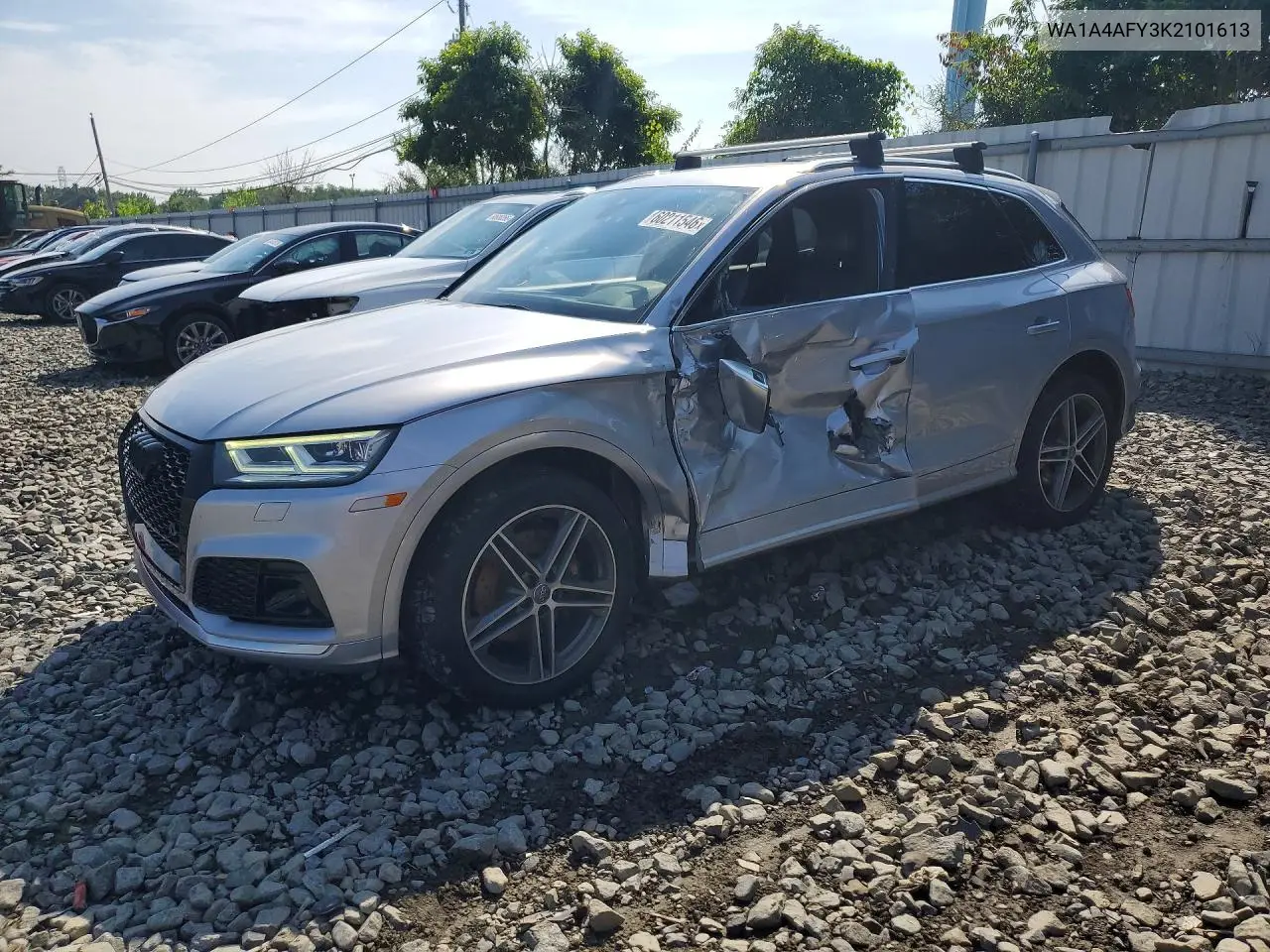 2019 Audi Sq5 Premium VIN: WA1A4AFY3K2101613 Lot: 60211546