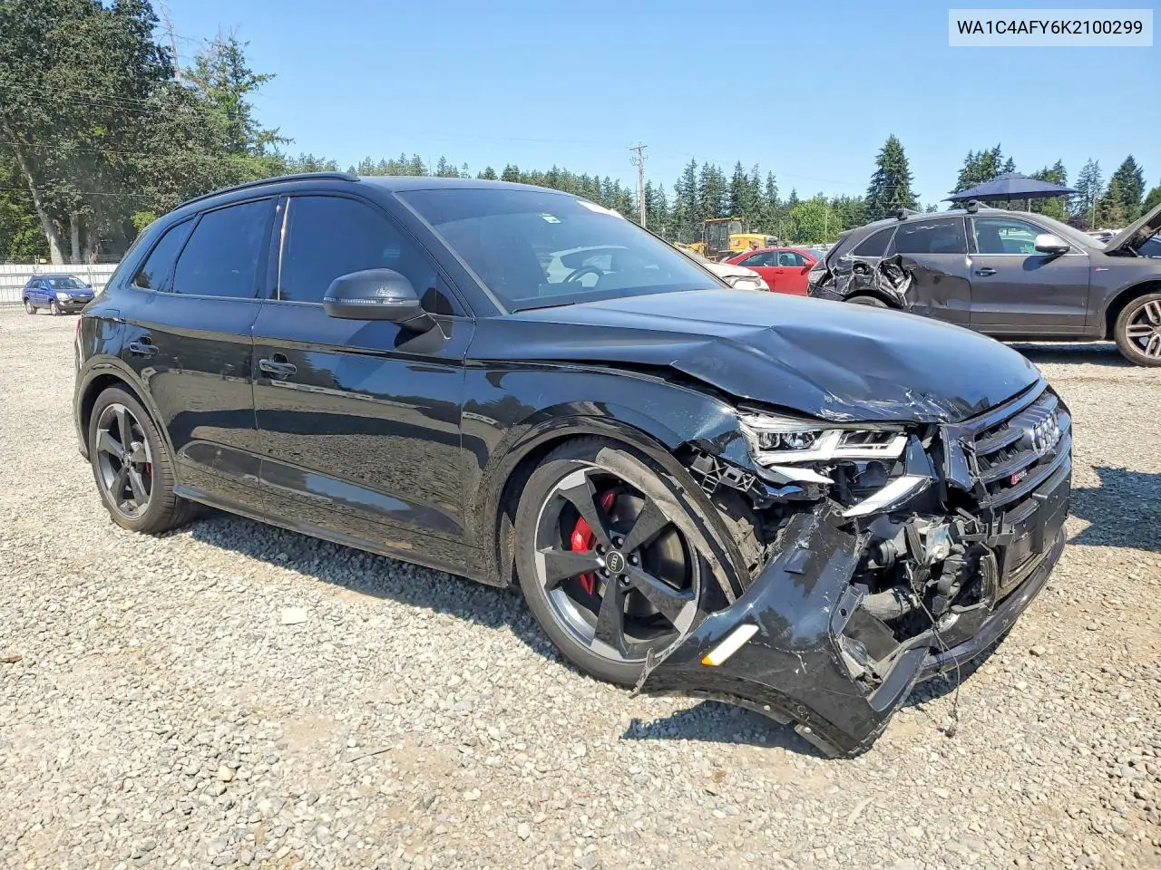 2019 Audi Sq5 Prestige VIN: WA1C4AFY6K2100299 Lot: 60700976