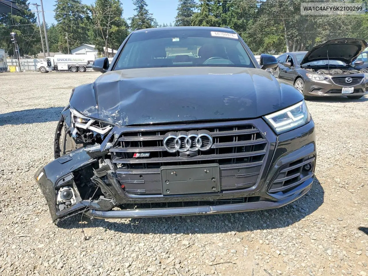 2019 Audi Sq5 Prestige VIN: WA1C4AFY6K2100299 Lot: 60700976