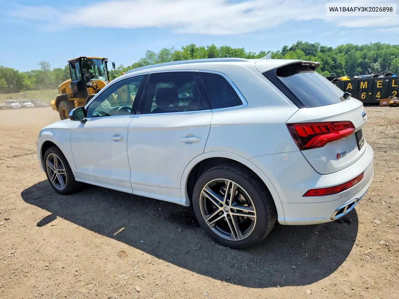 2019 Audi Sq5 Premium Plus VIN: WA1B4AFY3K2026898 Lot: 60990546