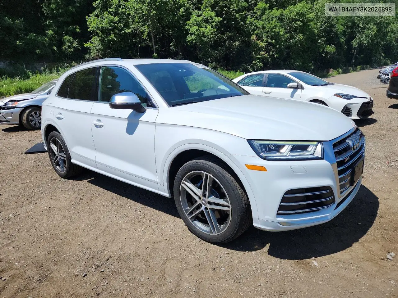 2019 Audi Sq5 Premium Plus VIN: WA1B4AFY3K2026898 Lot: 60990546