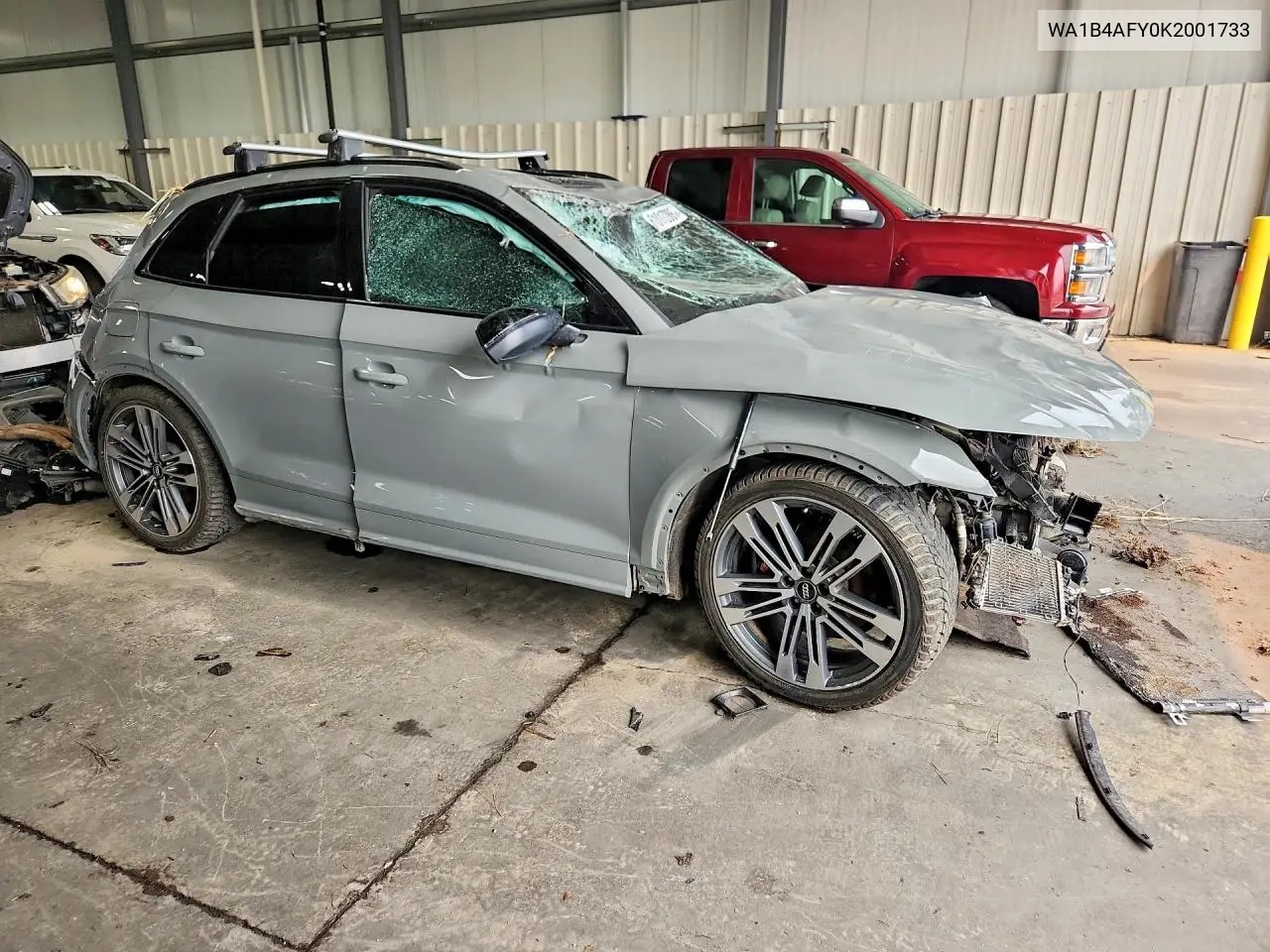 2019 Audi Sq5 Premium Plus VIN: WA1B4AFY0K2001733 Lot: 61017286