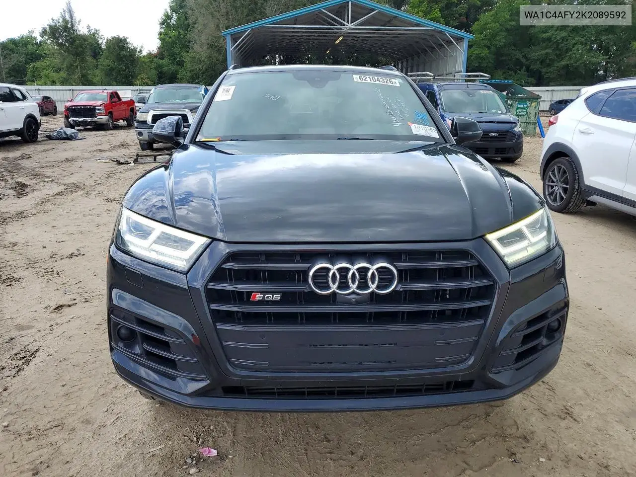 2019 Audi Sq5 Prestige VIN: WA1C4AFY2K2089592 Lot: 62104326