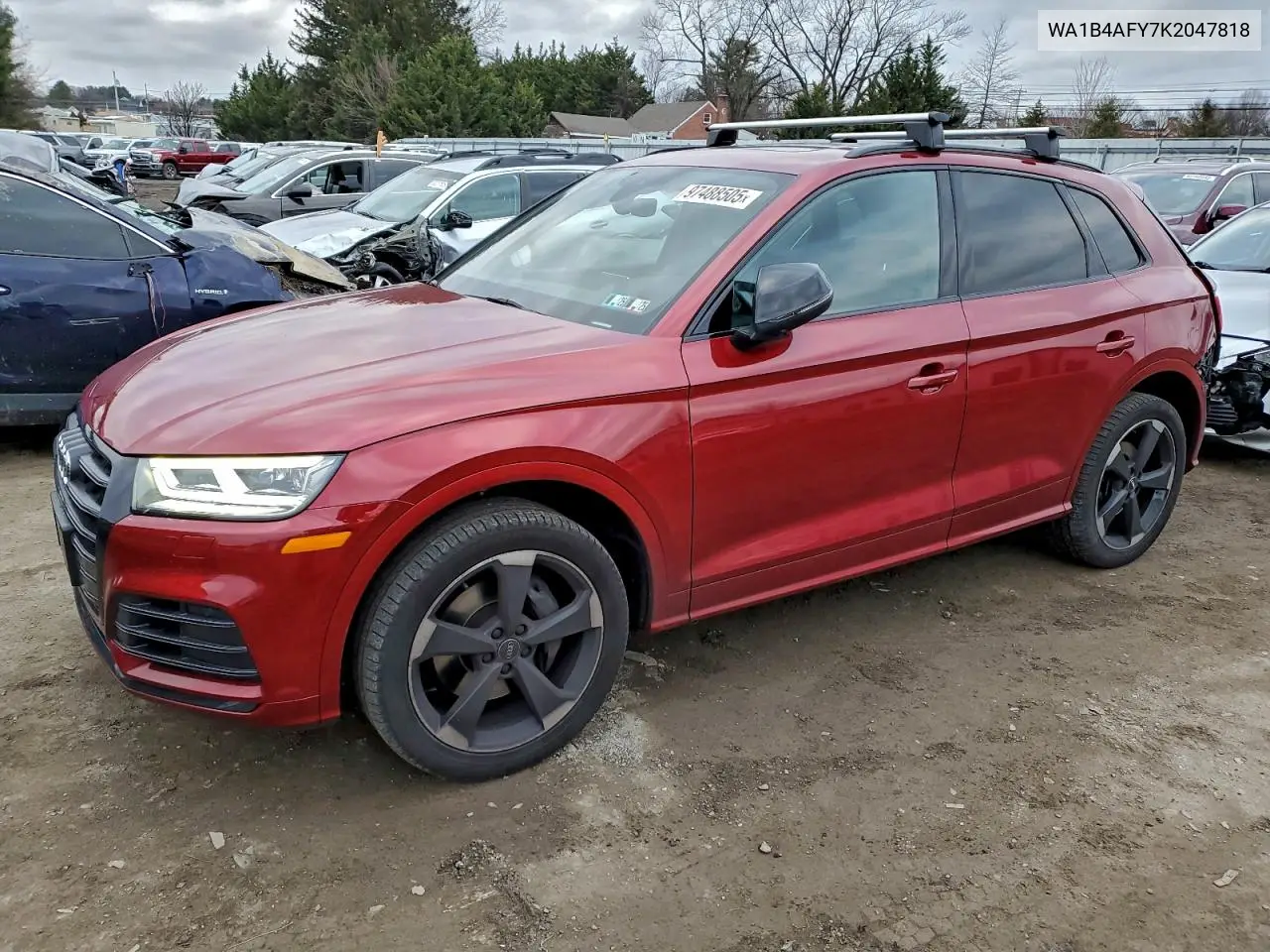 2019 Audi Sq5 Premium Plus VIN: WA1B4AFY7K2047818 Lot: 97488505