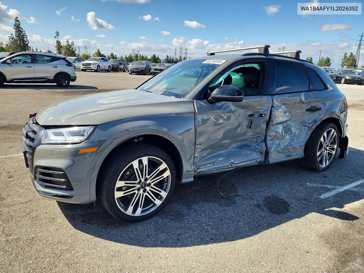 2020 Audi Sq5 Premium Plus VIN: WA1B4AFY1L2026352 Lot: 55216916