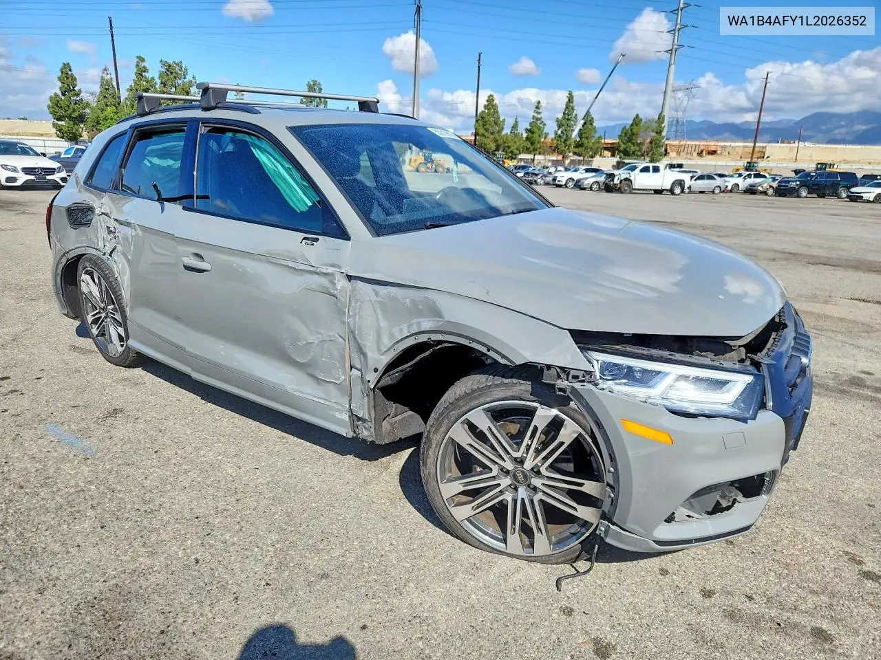 2020 Audi Sq5 Premium Plus VIN: WA1B4AFY1L2026352 Lot: 55216916