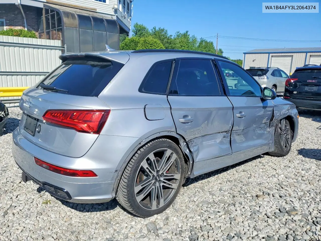2020 Audi Sq5 Premium Plus VIN: WA1B4AFY3L2064374 Lot: 55545366