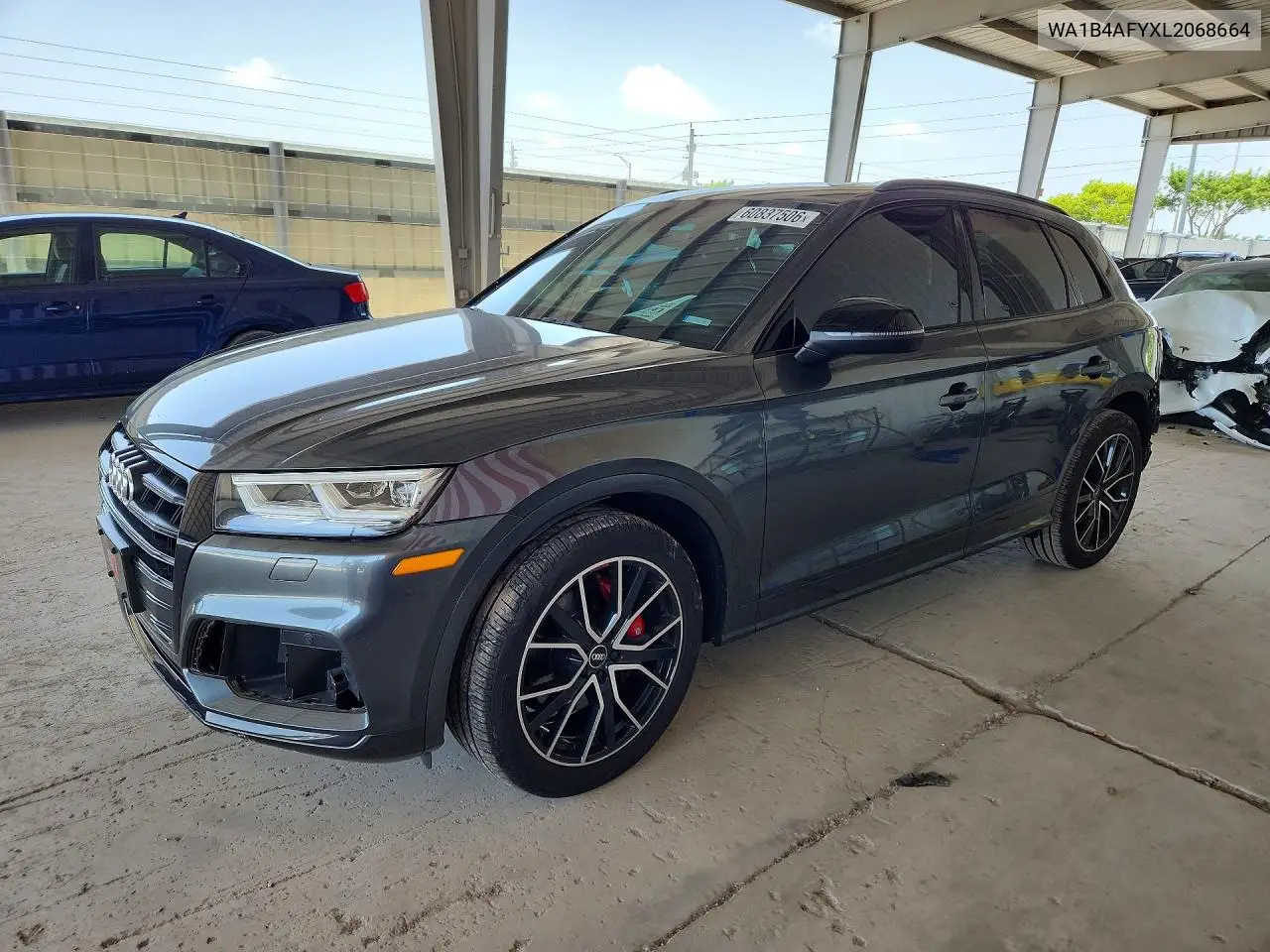 2020 Audi Sq5 Premium Plus VIN: WA1B4AFYXL2068664 Lot: 60837506
