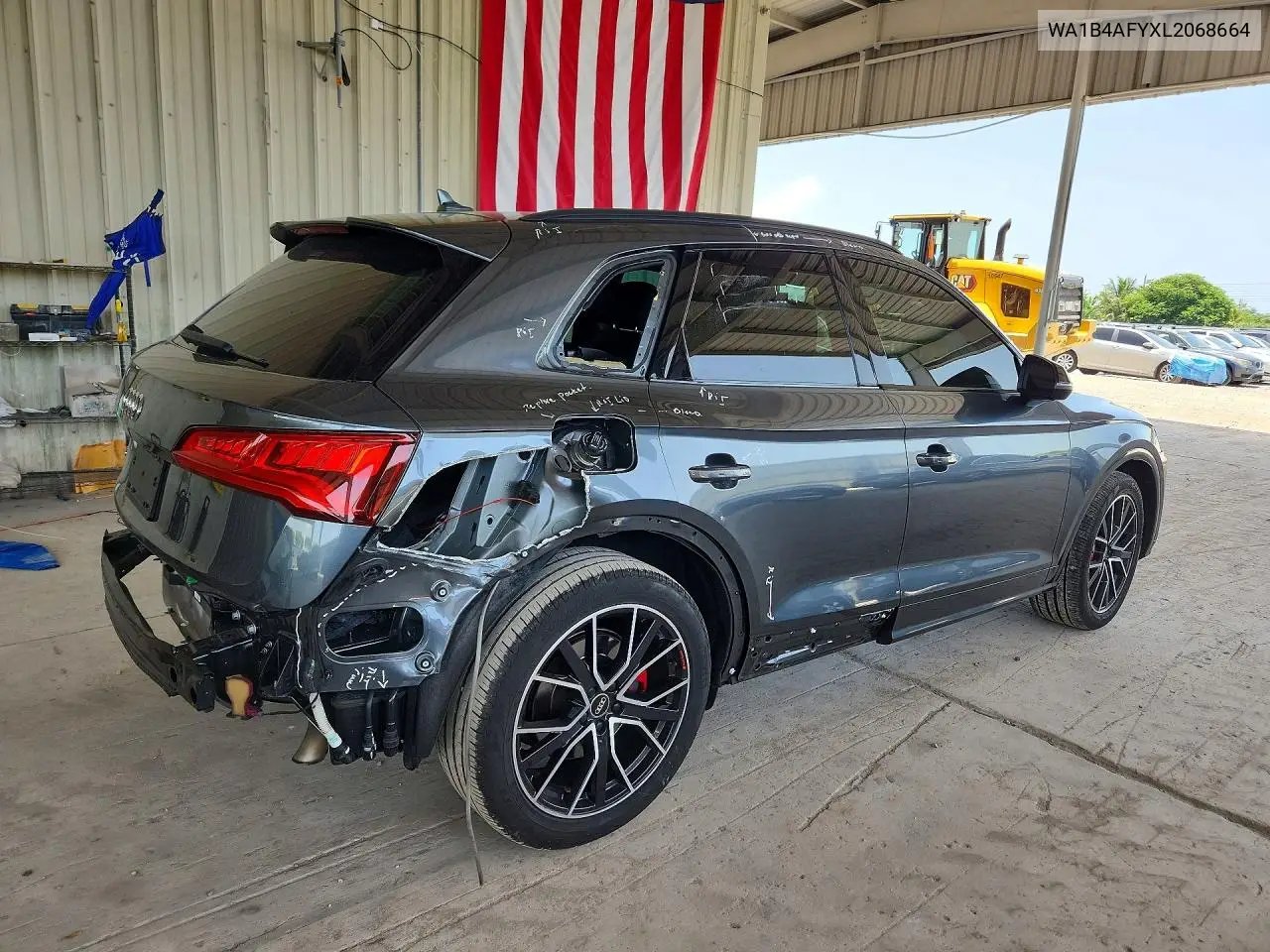 2020 Audi Sq5 Premium Plus VIN: WA1B4AFYXL2068664 Lot: 60837506