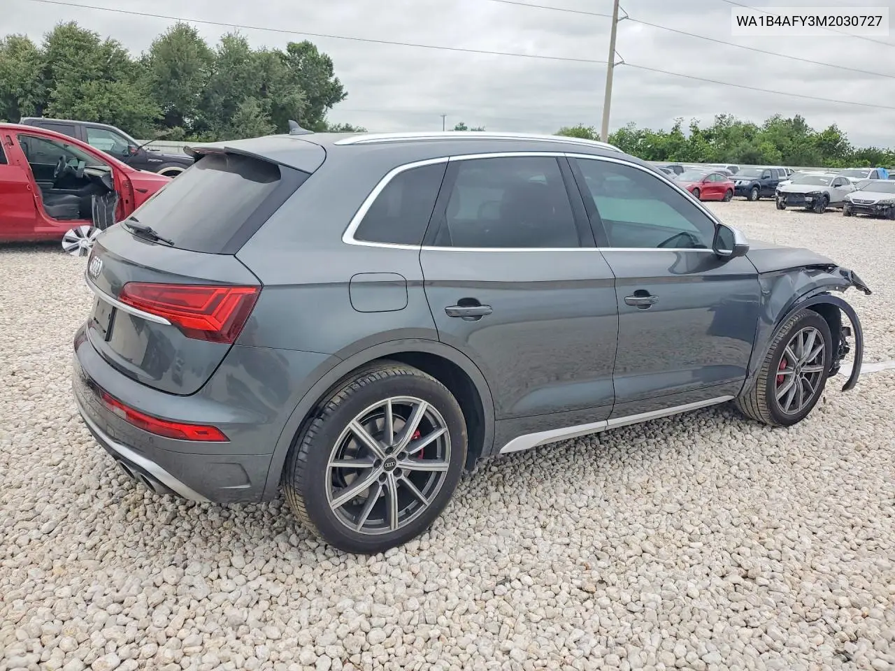2021 Audi Sq5 Premium Plus VIN: WA1B4AFY3M2030727 Lot: 52672186
