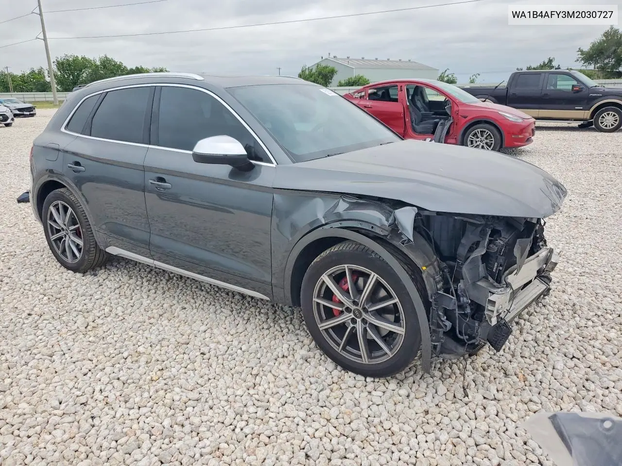 2021 Audi Sq5 Premium Plus VIN: WA1B4AFY3M2030727 Lot: 52672186