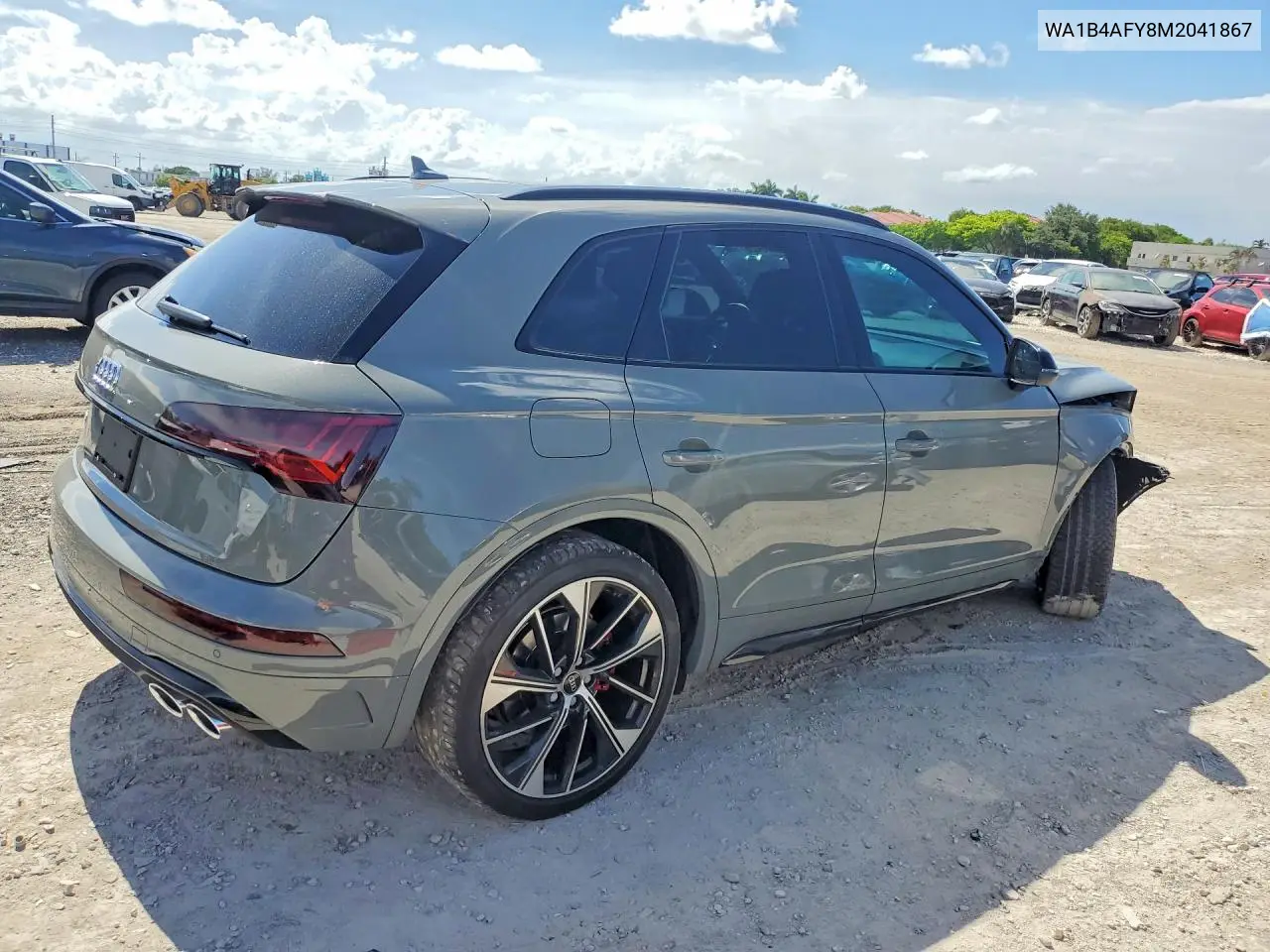 2021 Audi Sq5 Premium Plus VIN: WA1B4AFY8M2041867 Lot: 58805426