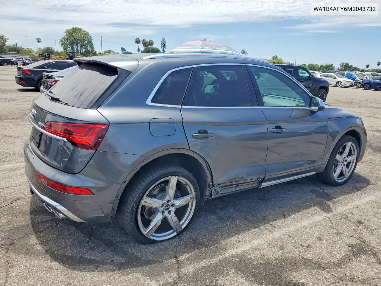 2021 Audi Sq5 Premium Plus VIN: WA1B4AFY6M2043732 Lot: 61930416