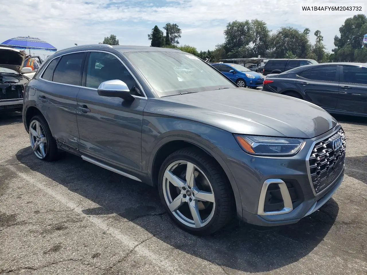 2021 Audi Sq5 Premium Plus VIN: WA1B4AFY6M2043732 Lot: 61930416