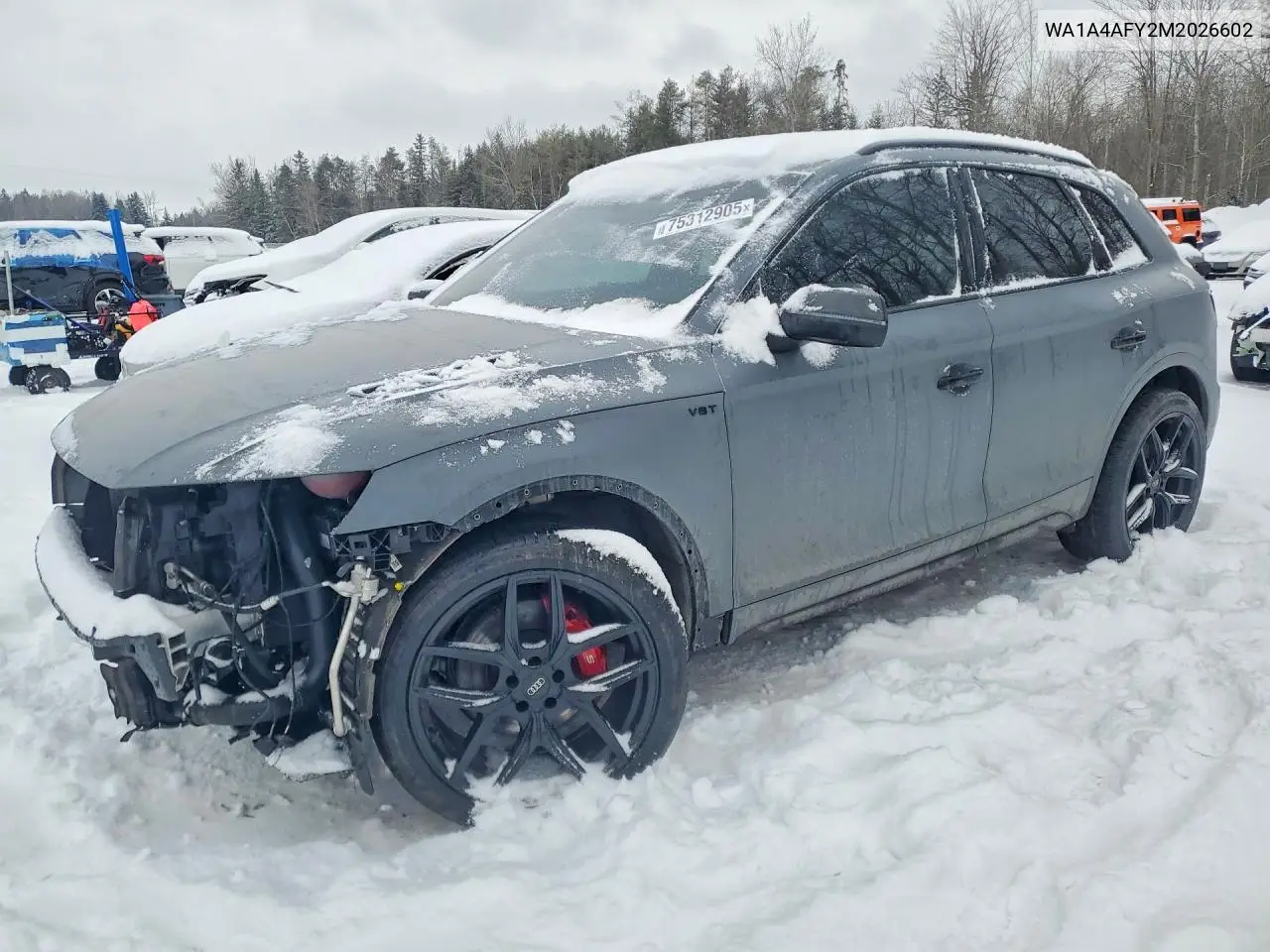 2021 Audi Sq5 Premium VIN: WA1A4AFY2M2026602 Lot: 75312905
