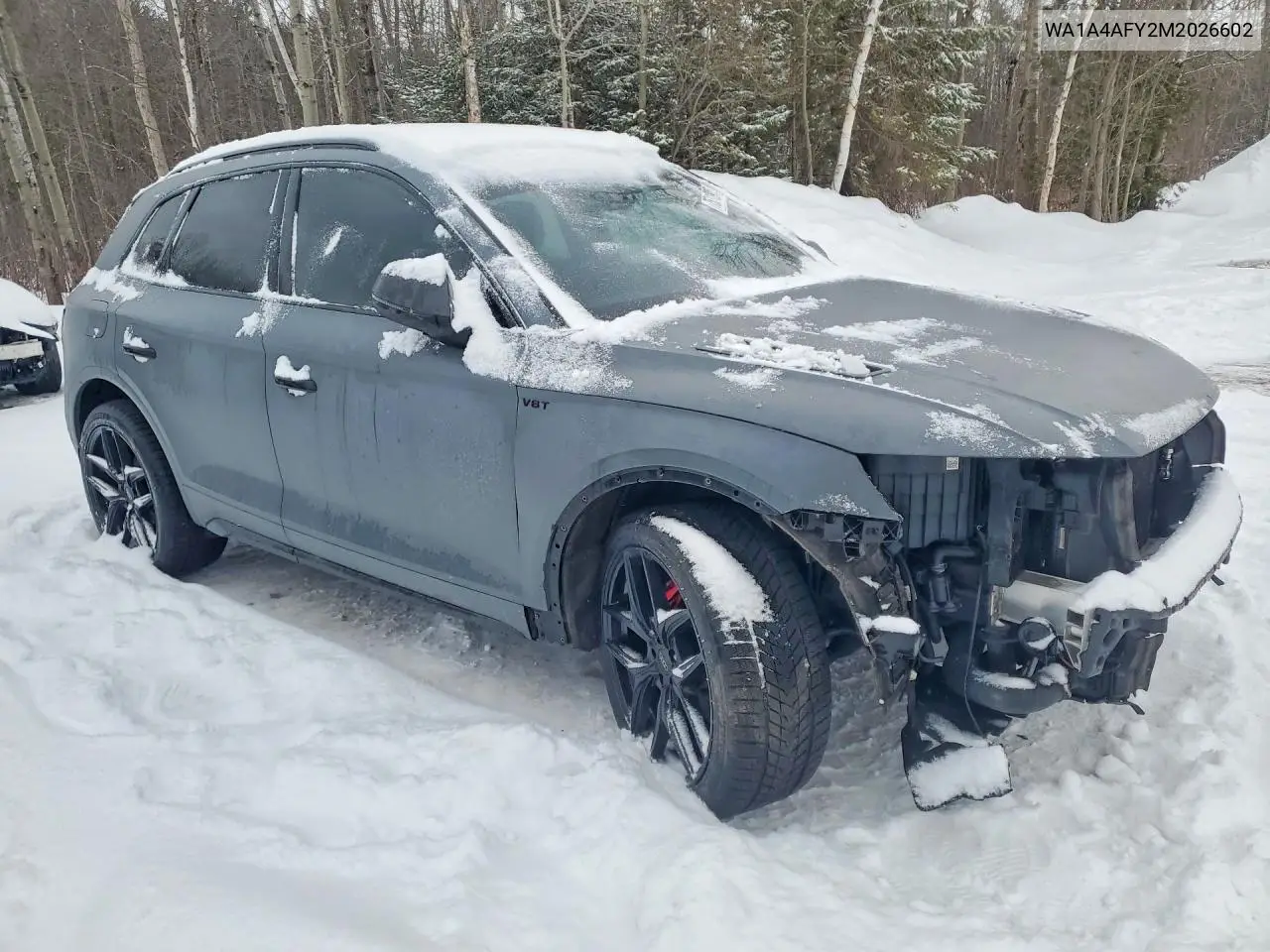 2021 Audi Sq5 Premium VIN: WA1A4AFY2M2026602 Lot: 75312905