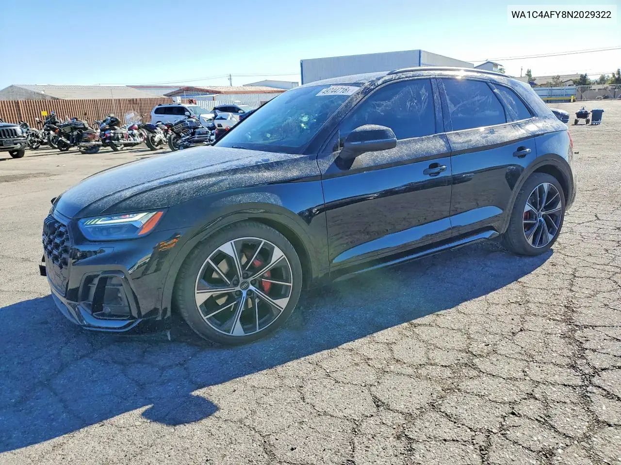 2022 Audi Sq5 Prestige VIN: WA1C4AFY8N2029322 Lot: 49744716